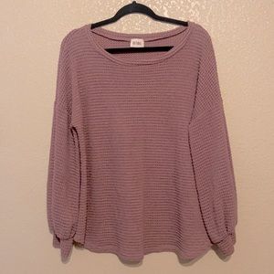 Bibi waffle top. Size Medium.